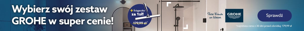 Zobacz GROHE + ściągaczka za 1zł