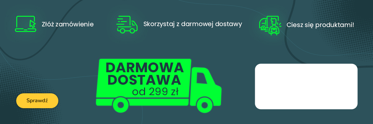 Zobacz Darmowa Dostawa od 299 zł!
