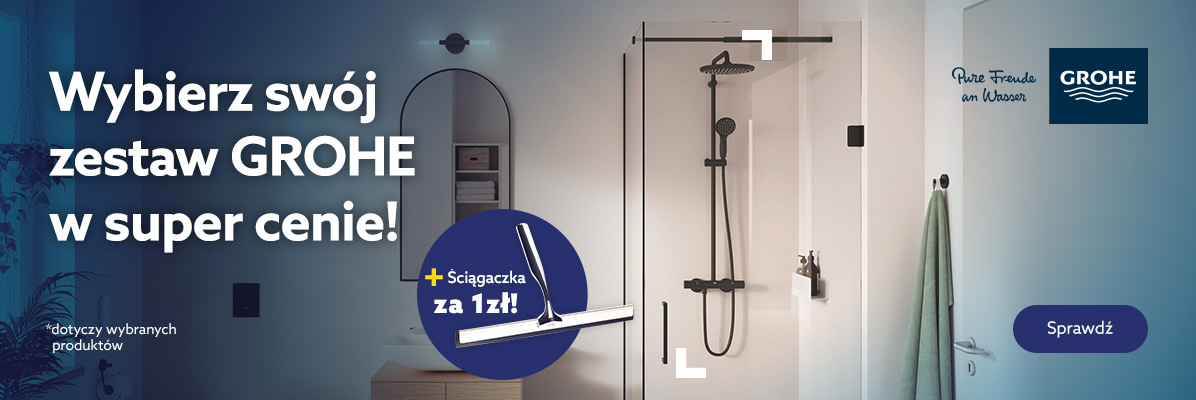 Zobacz GROHE + ściągaczka za 1zł