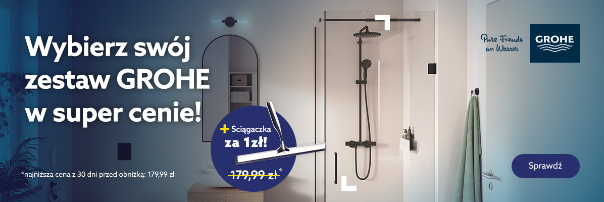 Zobacz GROHE + ściągaczka za 1zł