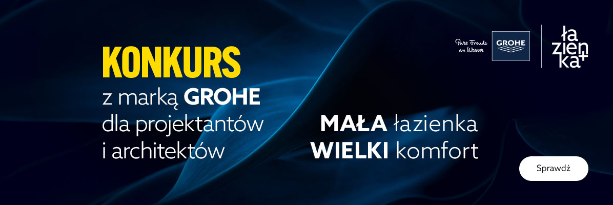 Zobacz MAŁA łazienka WIELKI komfort - konkurs z GROHE