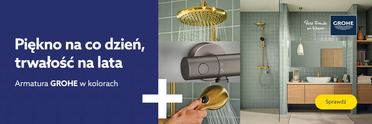 Zobacz Armatura Grohe w kolorach
