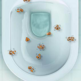 Miska WC z powłoką antybakteryjną