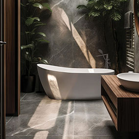 Łazienka z kamienia naturalnego – co warto wiedzieć?