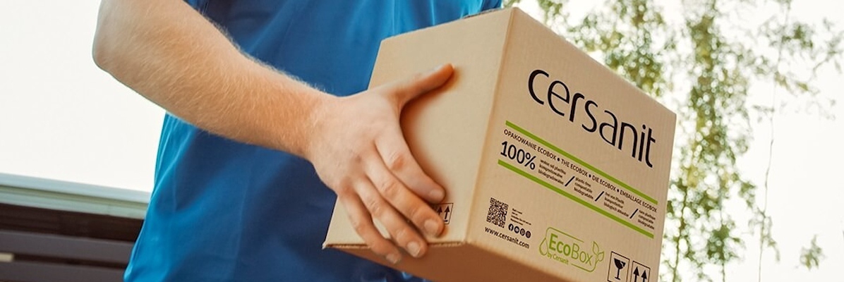 Zielona rewolucja od Cersanit ekologiczne opakowania Ecobox Cersanit