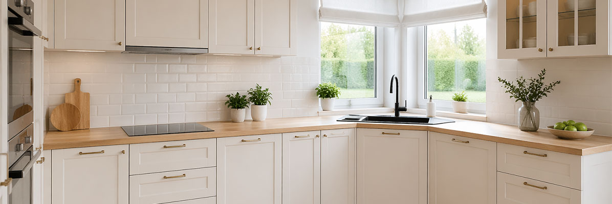 Zlew w rogu kuchni – polecane zlewozmywaki do narożnej kuchni