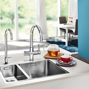 3 nowoczesne baterie kuchenne, które ułatwią życie