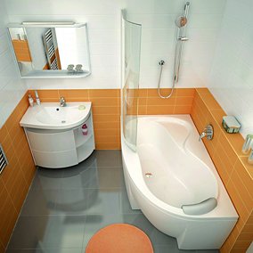 Mała łazienka z wanną – tak, to możliwe!