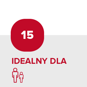 Pojemność 15 litrów