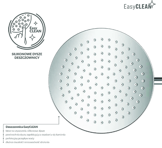 ARMATURA - DESZCZOWNICA EASY CLEAN