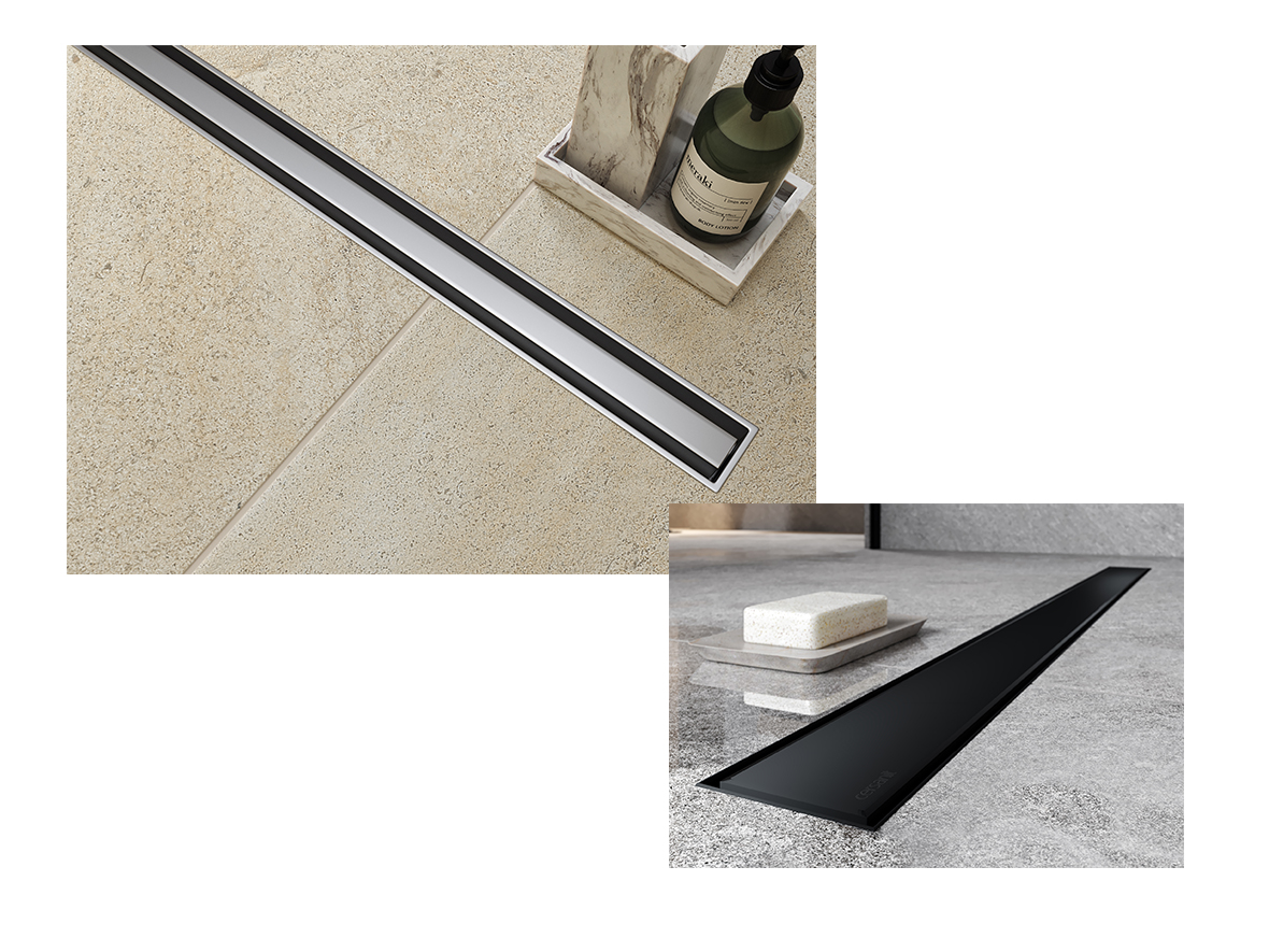 Cersanit Tako odpływ prysznicowy 80 cm stal S907-010