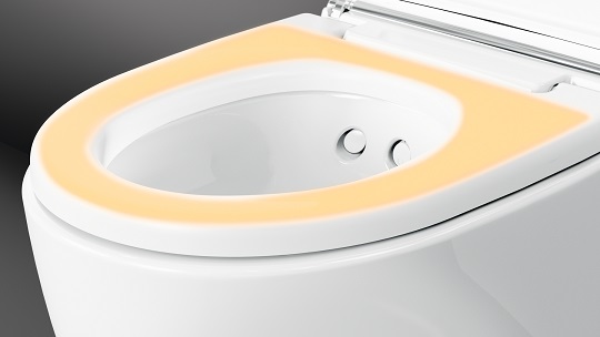 Geberit AquaClean Mera - Podgrzewana deska