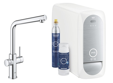 Zestaw startowy GROHE BLUE HOME zawiera: