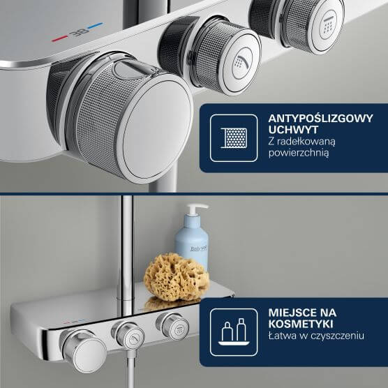 Zintegrowana półka GROHE EasyReach