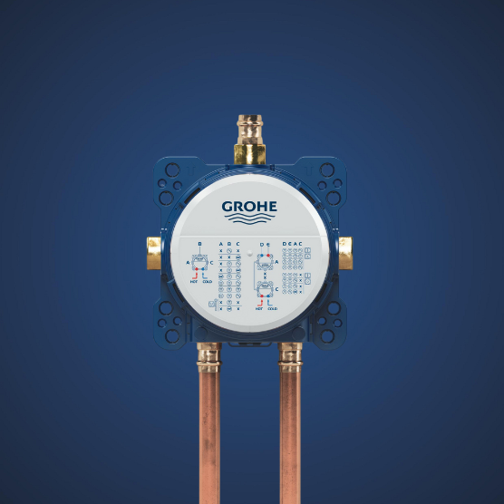 Dolne przyłącza dla prostszego montażu