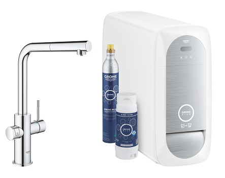 Zestaw GROHE BLUE HOME zawiera: