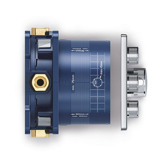 Łatwy montaż i minimalna głębokość instalacji