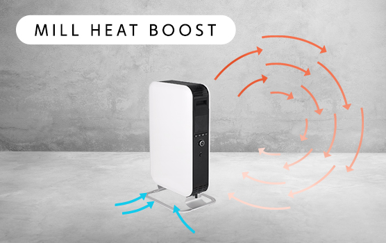 Technologia MILL HEAT BOOST