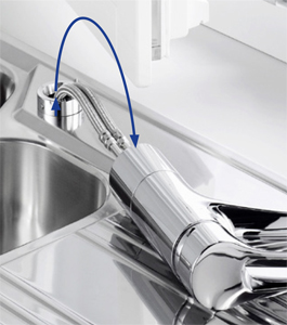 Bateria pod oknem - dzięki złączu Bajonett