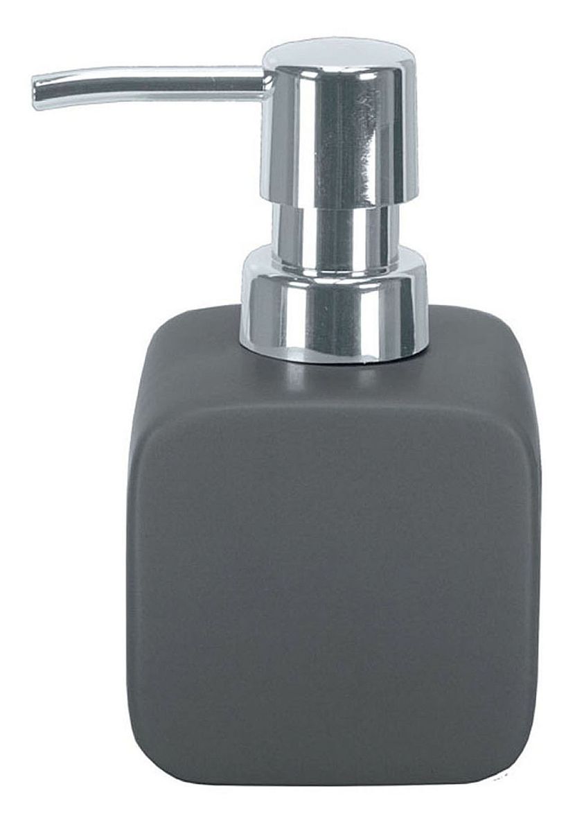 Kleine Wolke Cubic dozownik do mydła 250 ml ceramika szara 5066901854