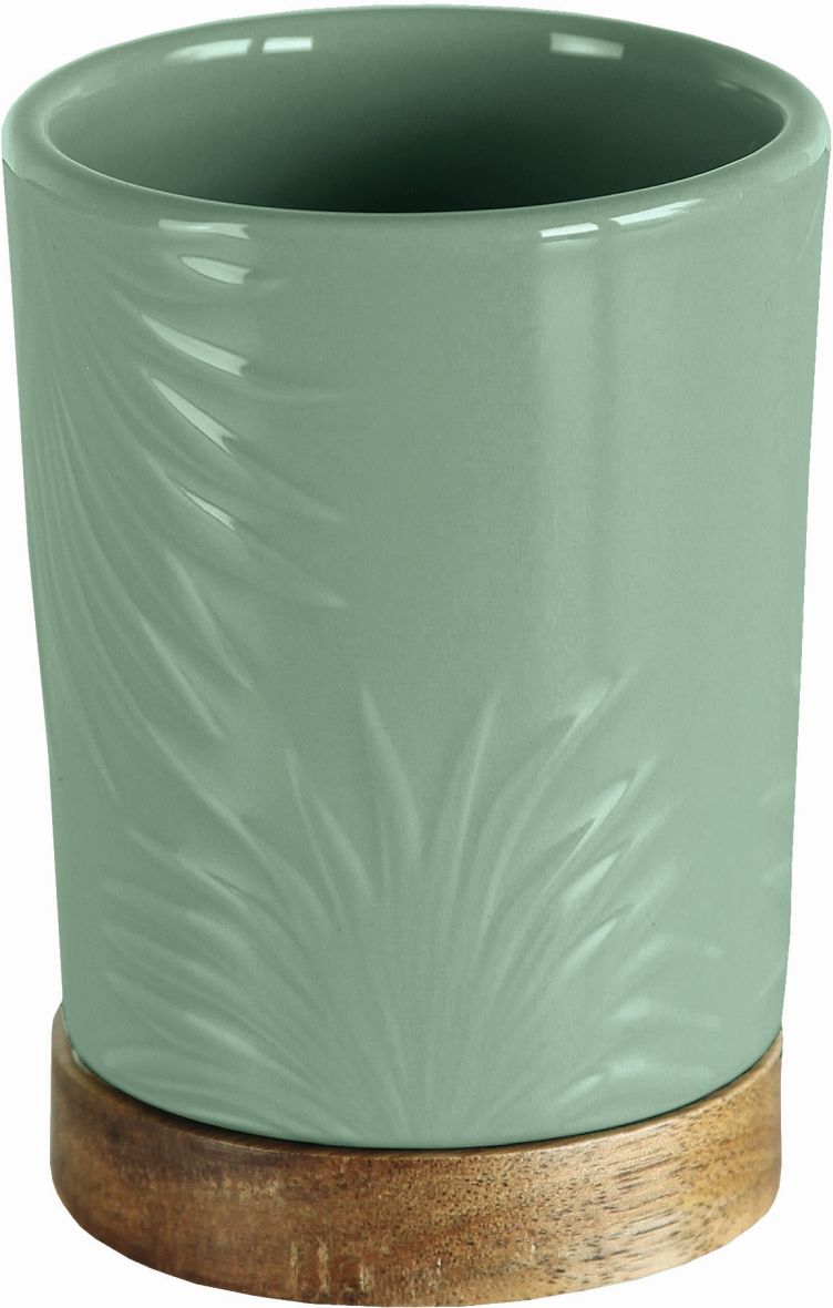 Kleine Wolke Palm kubek do mycia zębów zielony 8092685852