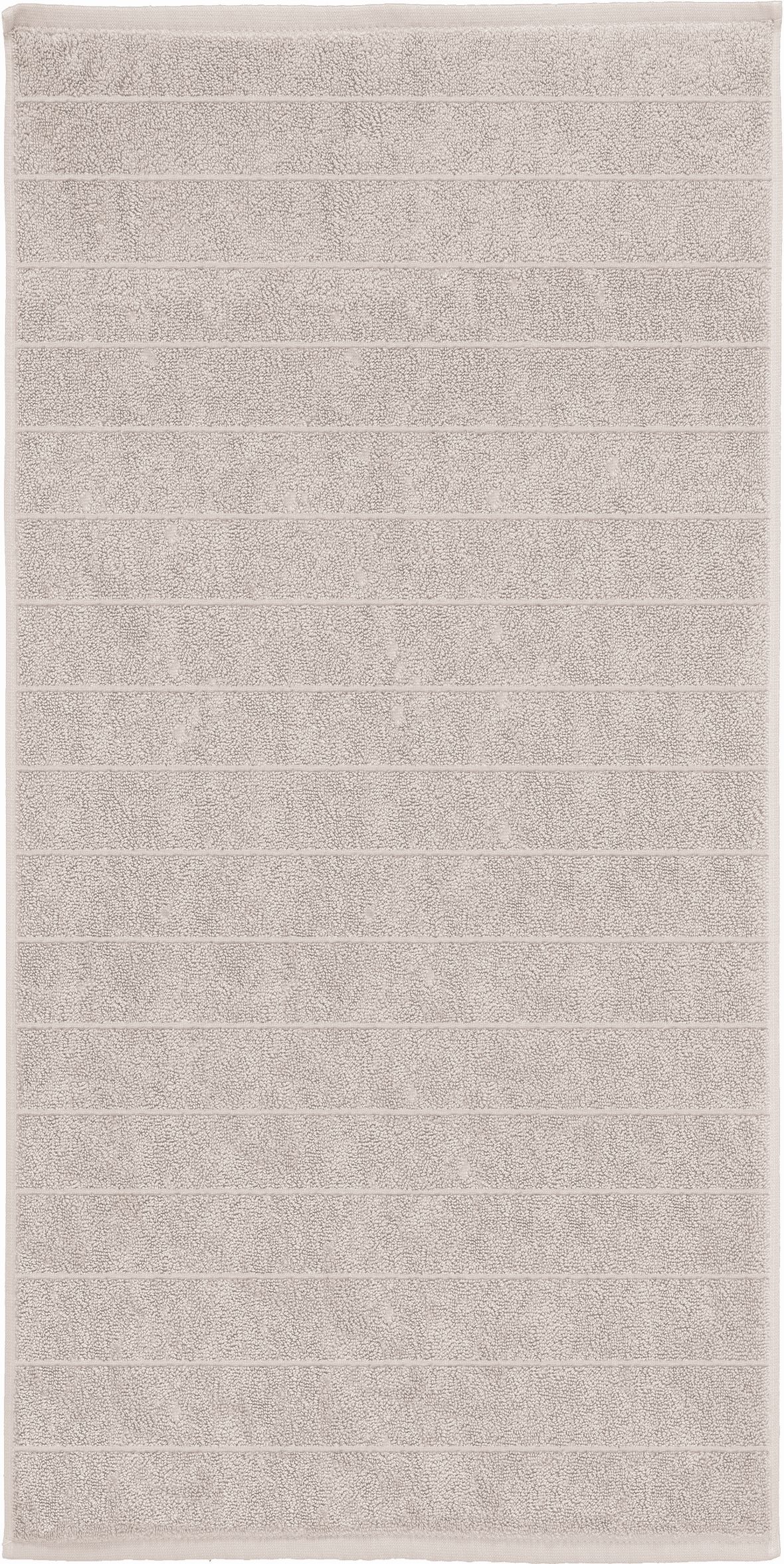 Kleine Wolke VIA ręcznik łazienkowy 70x140 cm beżowy 3033158226