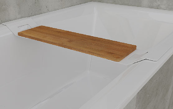 Bambusowa półka nawannowa wanien Still