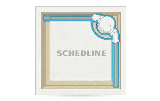 Łatwa aranżacja układu odpływowego