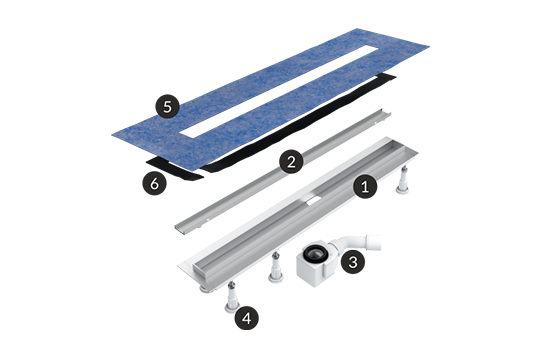 SLIM LUX - ELEMENTY ZESTAWU