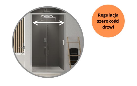 Regulacja szerokości drzwi
