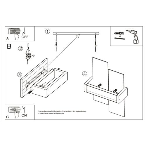 Prosty montaż i wymienna żarówka
