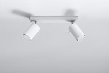 Plafon RING 2 biały