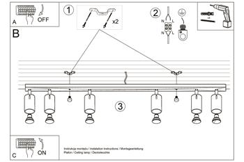 Dowolny kierunek świecenia klosza