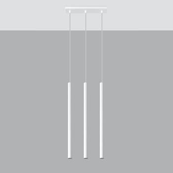 Lampa wisząca PASTELO  3 biała