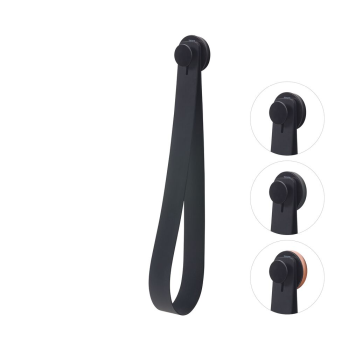 Urban uchwyt na papier toaletowy czarny - wygląd