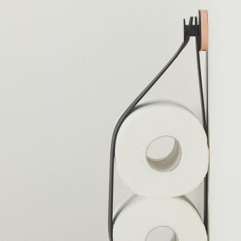 Urban uchwyt na papier toaletowy czarny - zalety