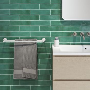 Urban wieszak podwójny biały- trwałość