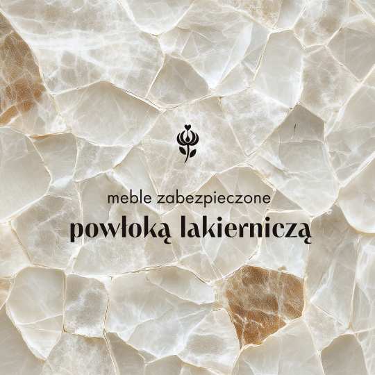 Subtelna lakierowana powłoka