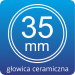 Głowica ceramiczna 35 mm