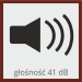 Głośność 41 dB