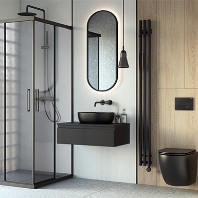 Łazienka total black