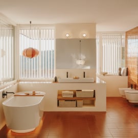 Nowoczesna łazienka: spójny wygląd i funkcjonalność z Roca