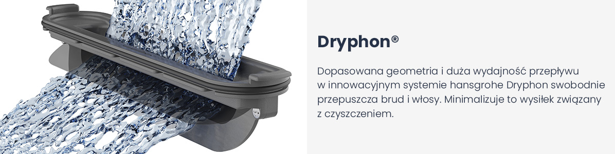 Odpływy hansgrohe RainDrain Flex