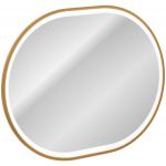 Comad Apollo 2 lustro 70x90 cm owalne z oświetleniem złoty LUSTRO APOLLO 2 900X700