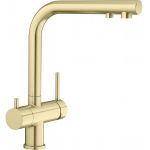 Blanco Fontas II bateria kuchenna stojąca z podłączeniem do filtra wody złoty satynowy 526692