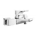 Deante Hiacynt bateria wannowo-prysznicowa ścienna chrom BQH010M