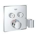 Grohe Grohtherm SmartControl bateria wannowo-prysznicowa podtynkowa termostatyczna ze zintegrowanym przyłączem chrom 29125000