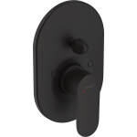 Hansgrohe Vernis Blend bateria wannowo-prysznicowa podtynkowa czarna matowa 71449670