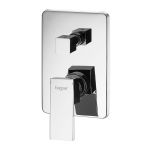 Hagser Ulva bateria wannowo-prysznicowa podtynkowa kompletna chrom HGR60000034