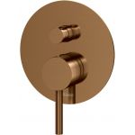 Kohlman Axel Brushed Copper bateria wannowo-prysznicowa podtynkowa miedź szczotkowana QW210ABC